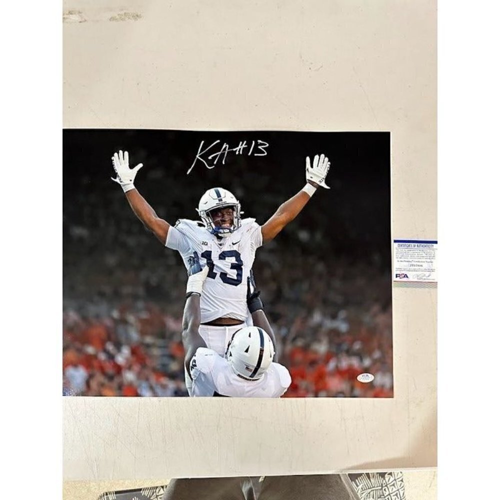Kaytron Allen signed autographed Penn State Nittany Lions 16x20 Photo PSA